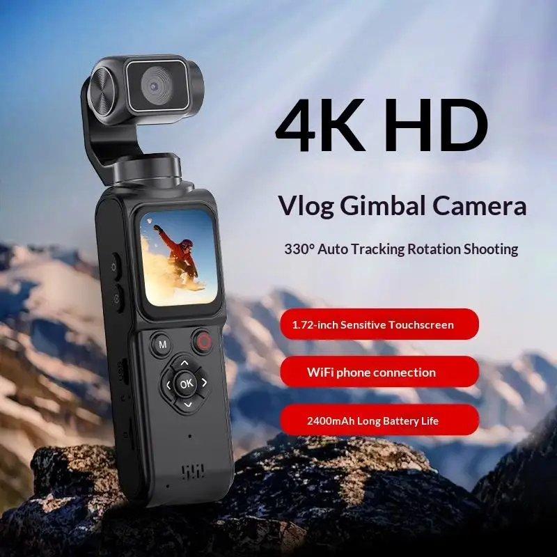 Digitizer Touch Screen - NEW 4K Pocket Gimbal Camera Handheld