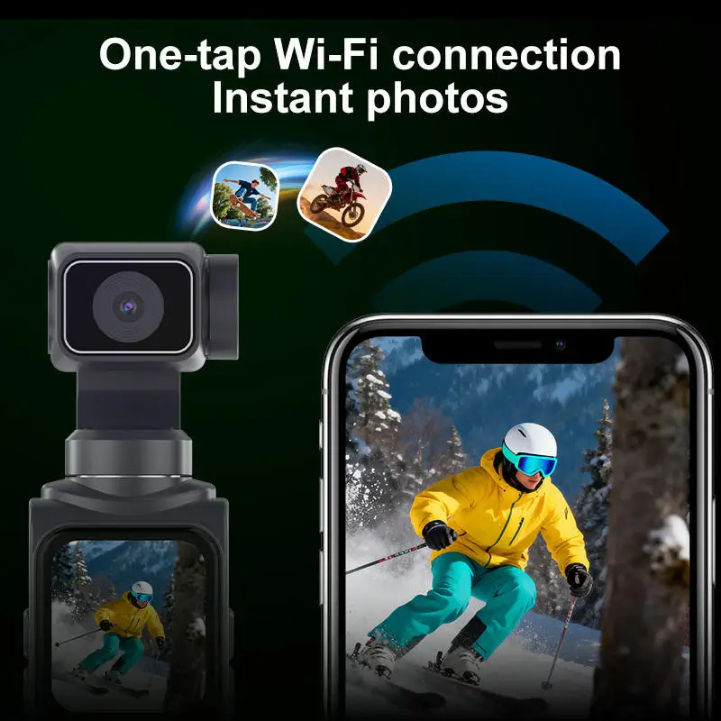 NEW 4K Pocket Gimbal Camera Ha - огляд і ціна Digitizer Touch Screen