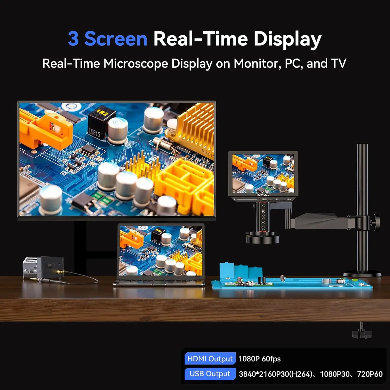 TOMLOV 4K Autofocus Digital Mi - огляд і ціна Electronics Repair Videos