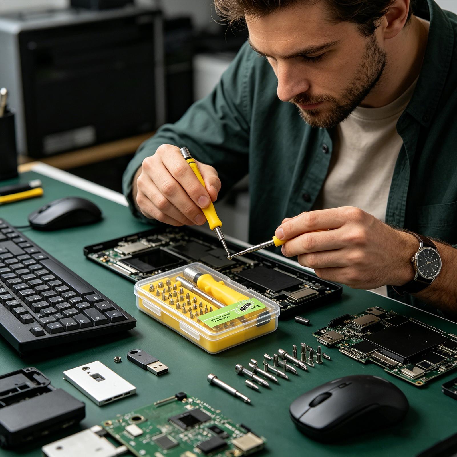 Portable 32PCS Screwdriver Set - огляд і ціна Electronics Repair Game