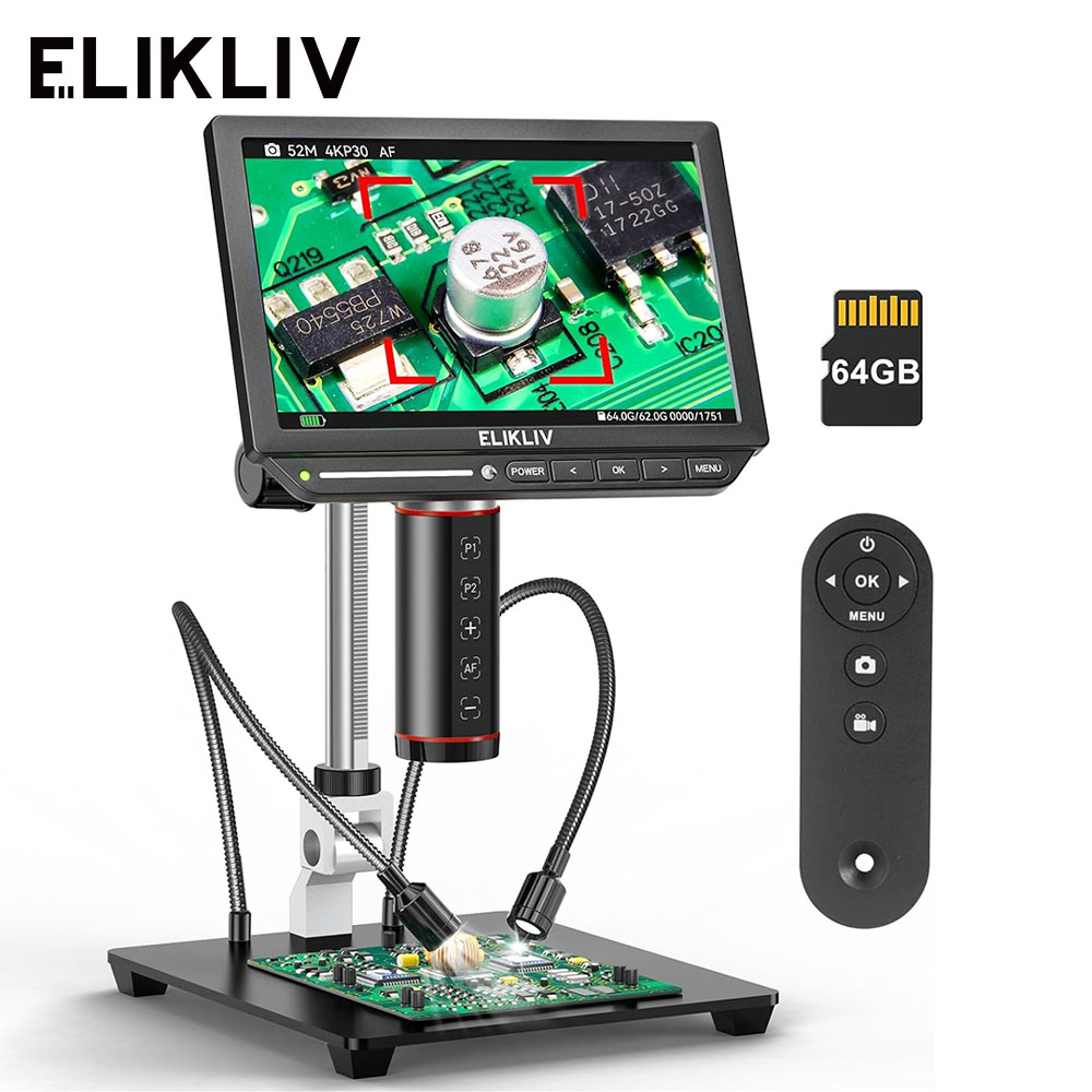 Elikliv EM4K-AF Autofocus 4K D - огляд і ціна Electronics Repair Videos