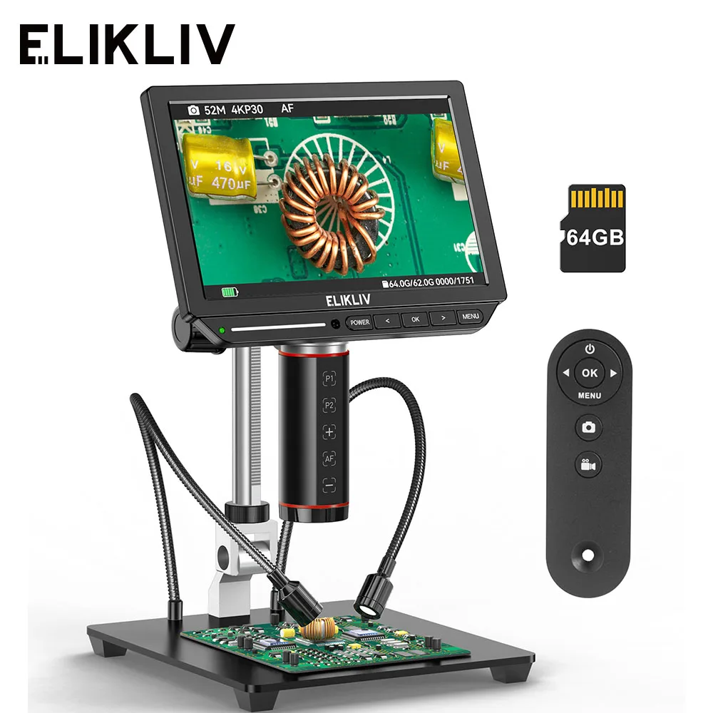Elikliv EM4K-AF 4K Digital Mic - огляд і ціна Electronics Repair Videos