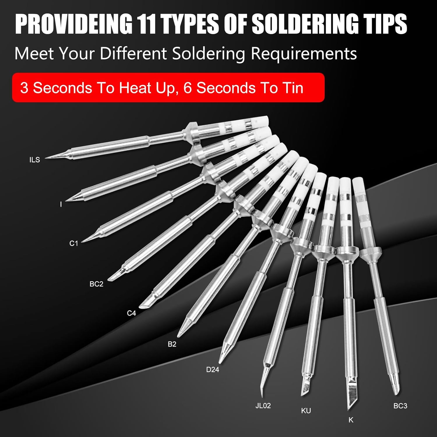 Soldering Iron Tips 11pcs Set, - огляд і ціна Electronics Repair Images