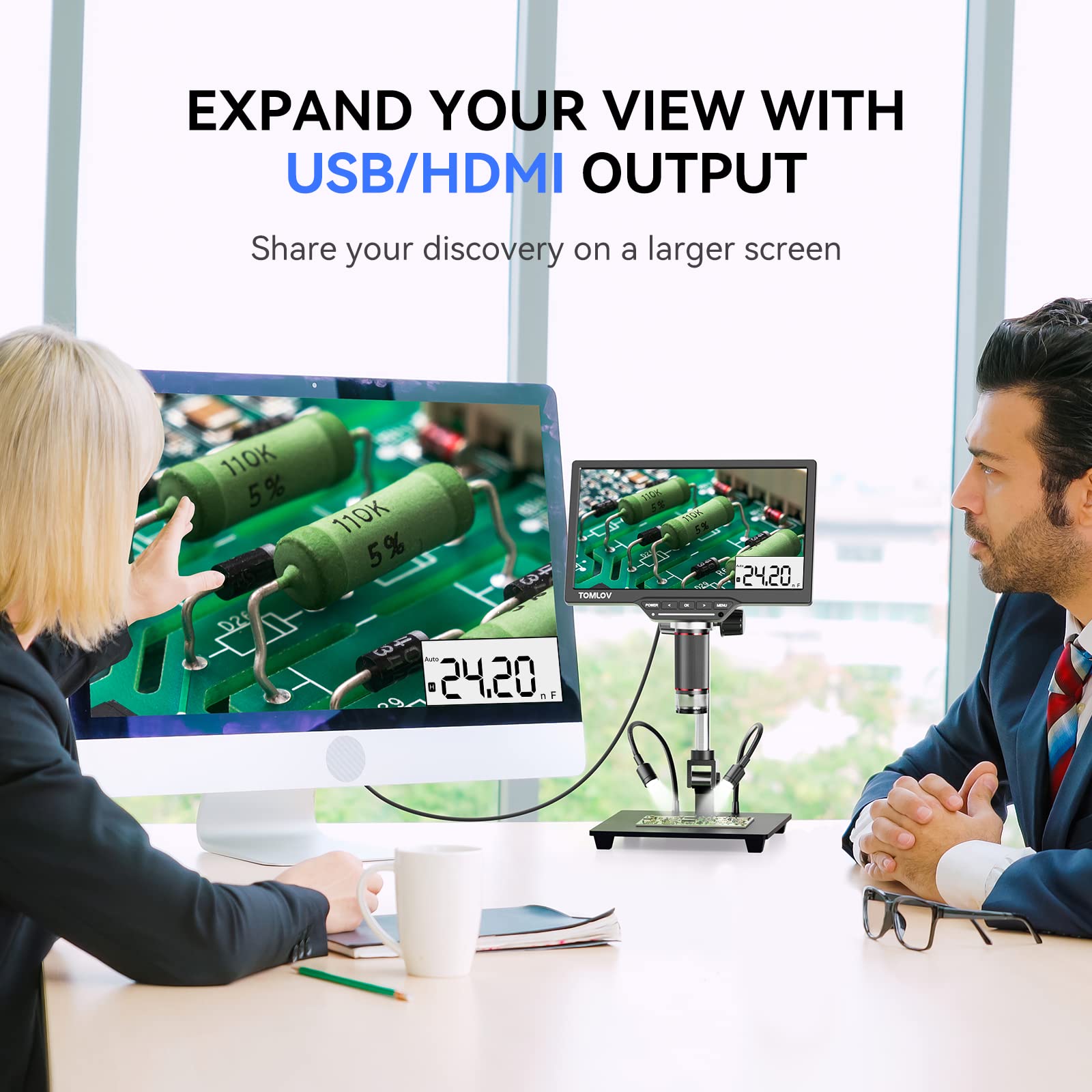 TOMLOV DM202M HDMI Digital Mic - огляд і ціна Electronics Repair Videos
