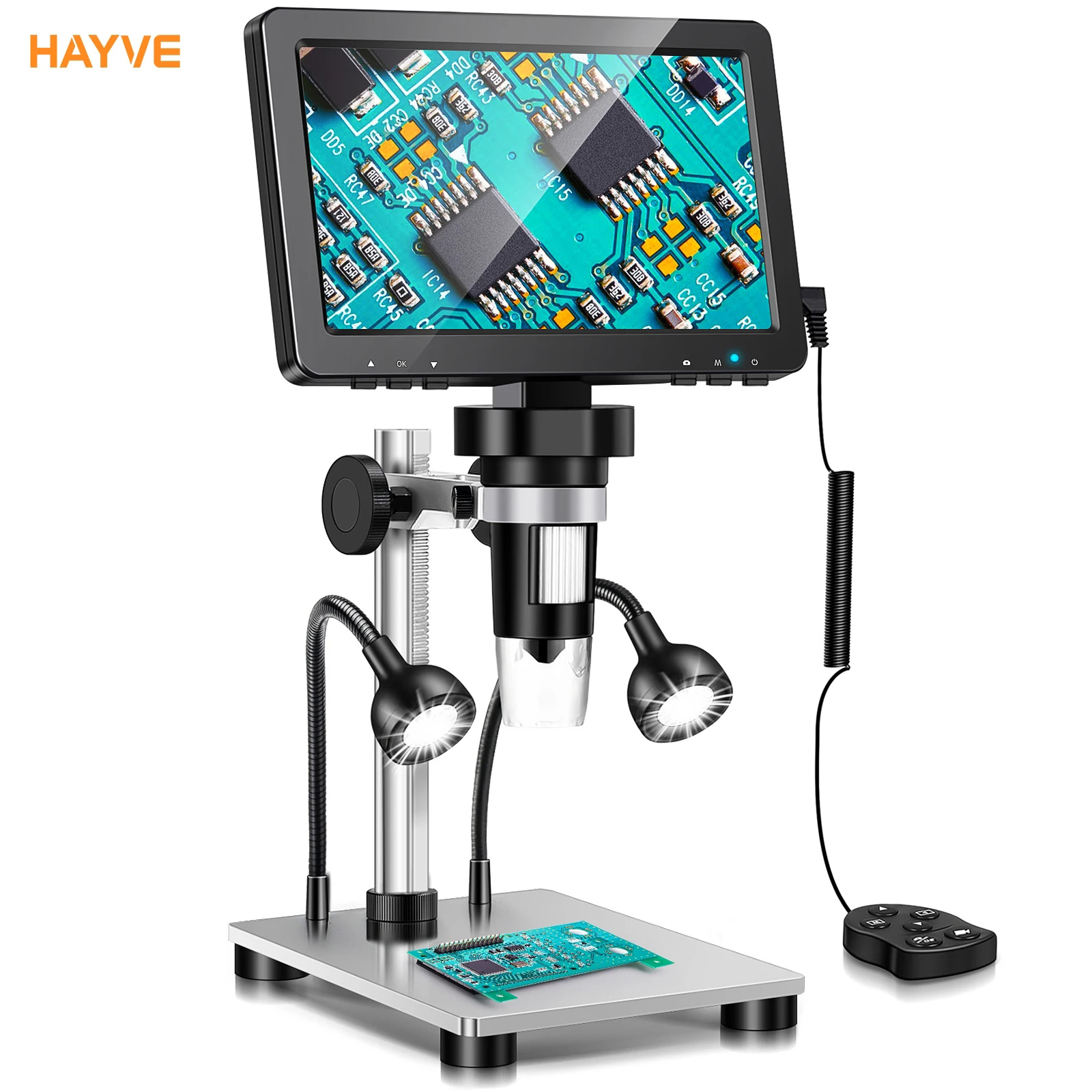 Hayve 7‘’ Digital Microscope 1 - огляд і ціна Electronics Repair Videos