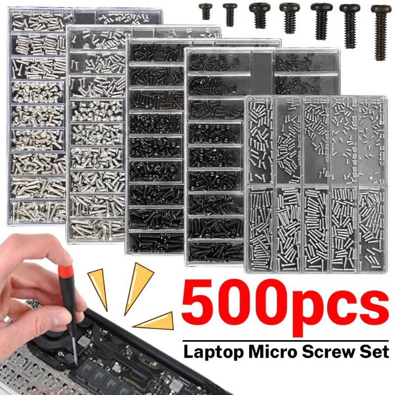 500PCS Laptop Notebook Screws  - огляд і ціна Electronics Repair Book