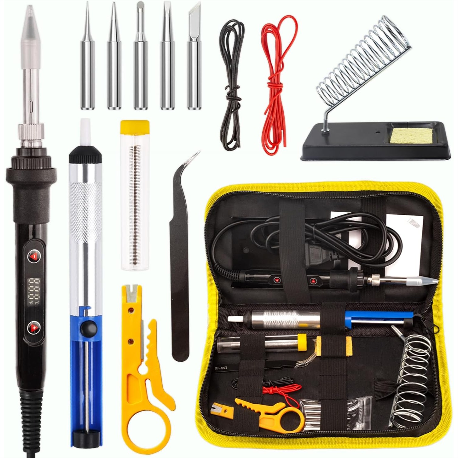 80W Soldering Iron Kit with LC - огляд і ціна Electronics Repair Images