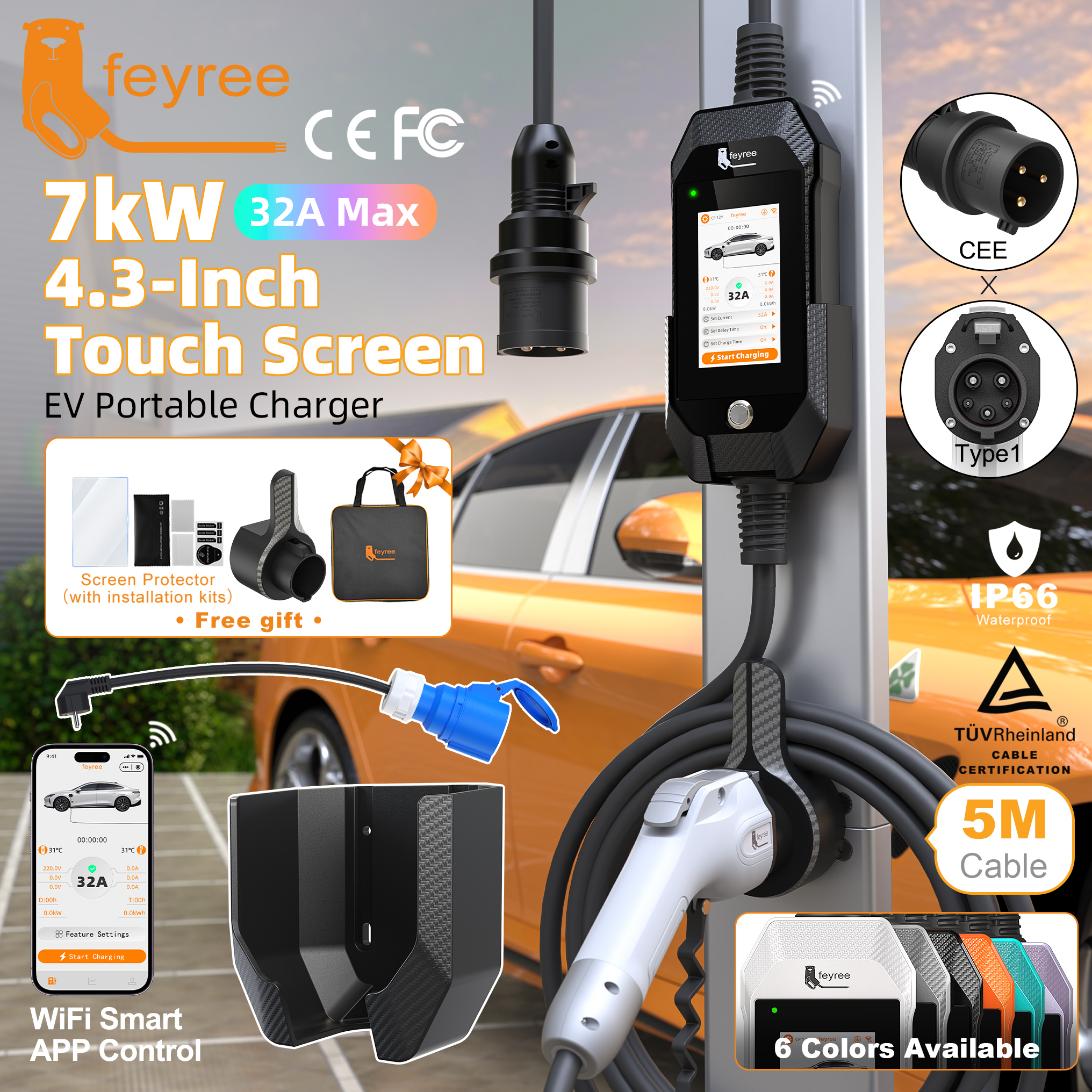 feyree 4.3'' TouchScreen Type1 - огляд і ціна Digitizer Touch Screen