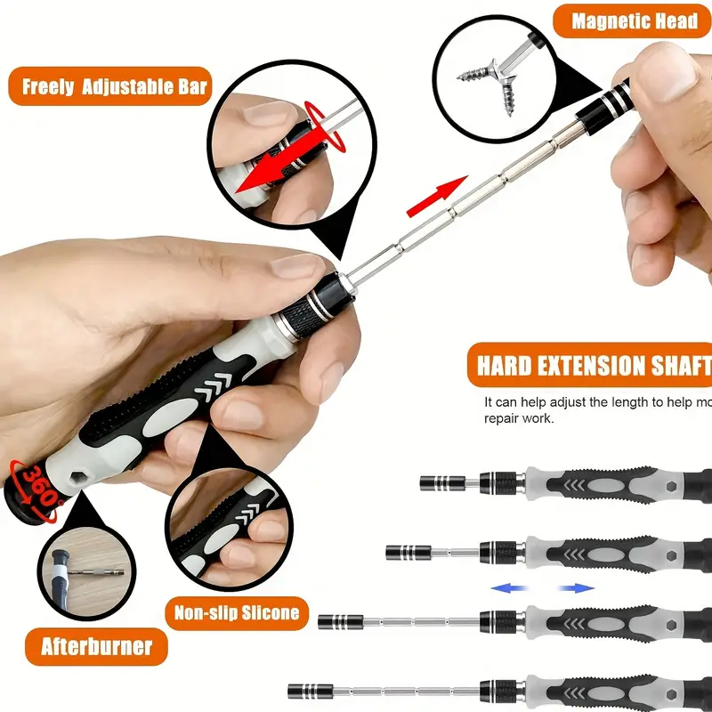 Precision Screwdriver Set, 115 - огляд і ціна Electronics Repair Game