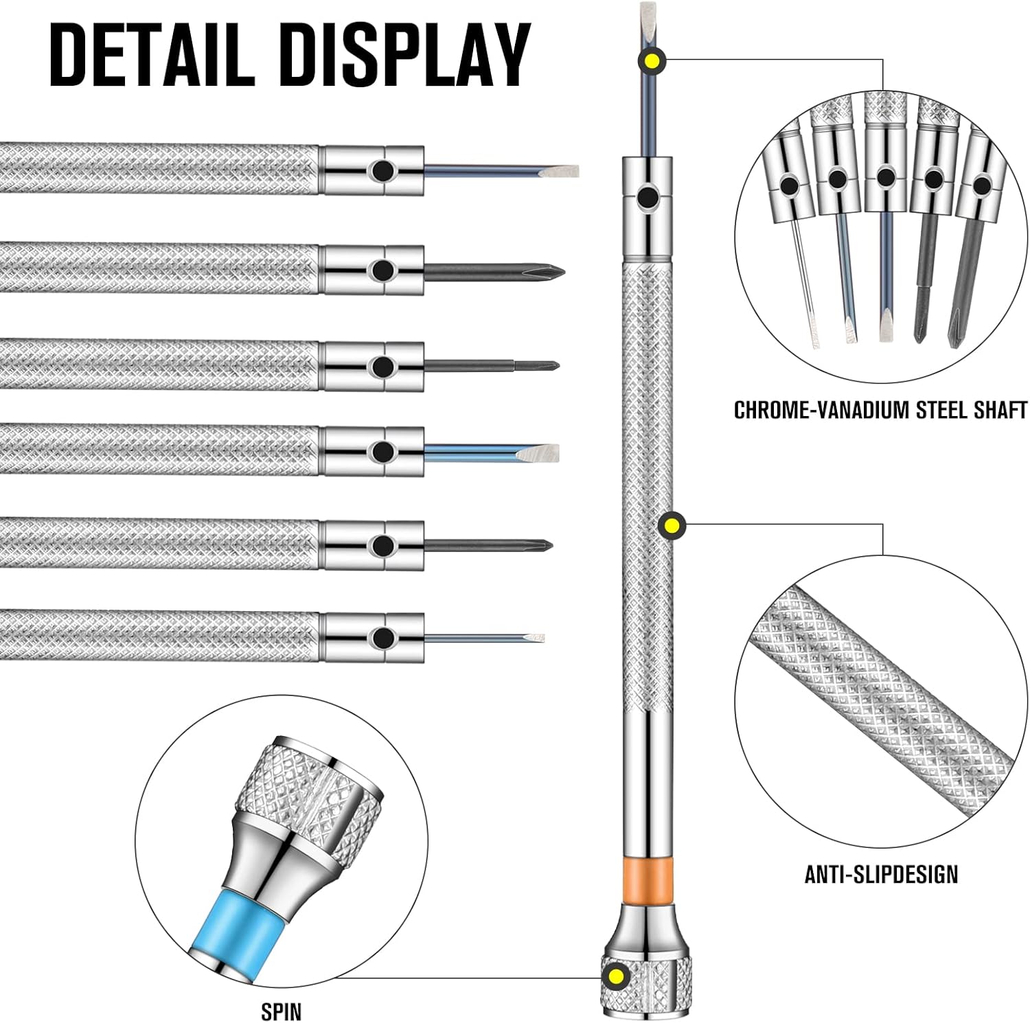 13 Pieces Jeweler Screwdriver  - огляд і ціна Electronics Repair Images