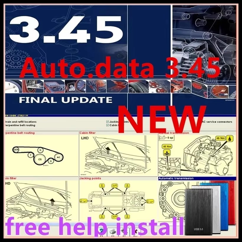 2025 latest 3.45AutoData Car S - огляд і ціна Electronics Repair Book