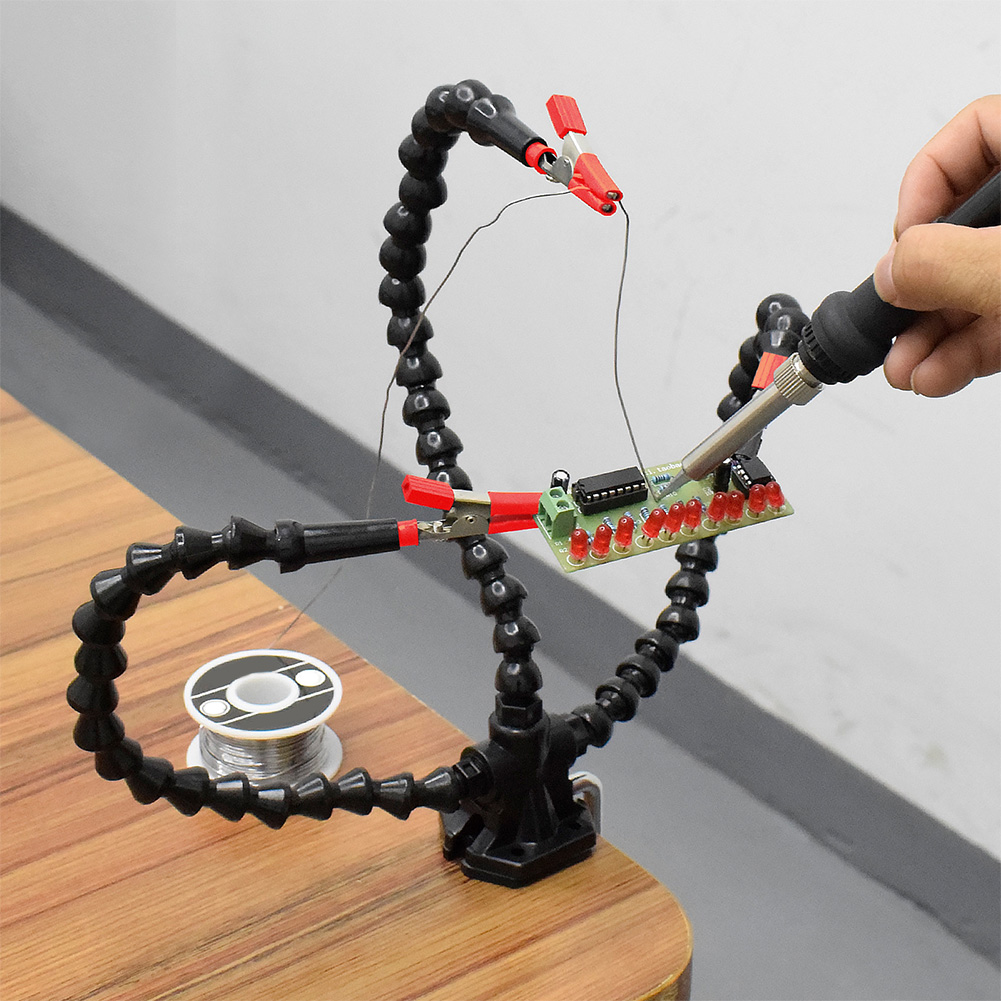 Desk Clamp Soldering Helping H - огляд і ціна Electronics Repair Tools