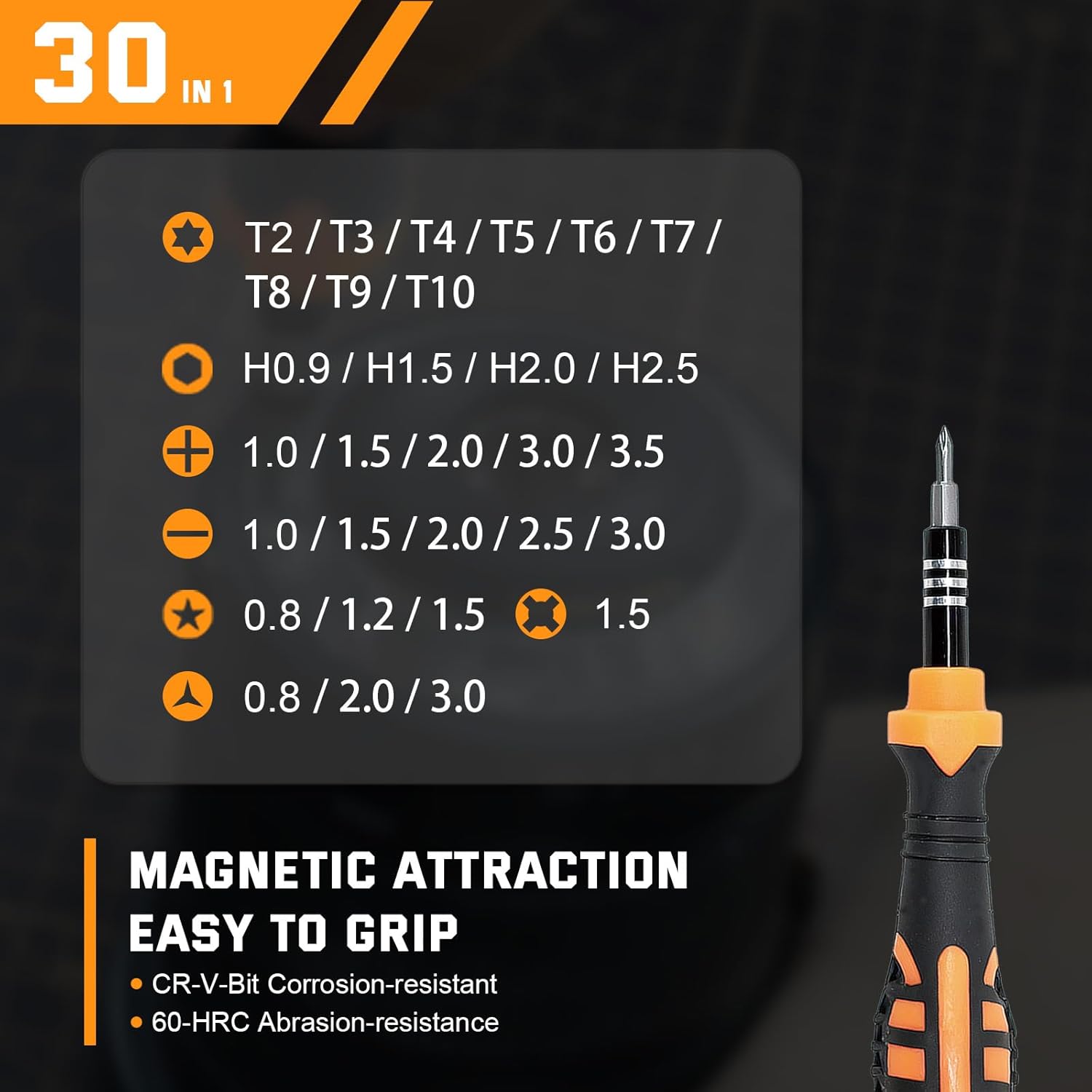 33-in-1 Precision Screwdriver  - огляд і ціна Electronics Repair Images