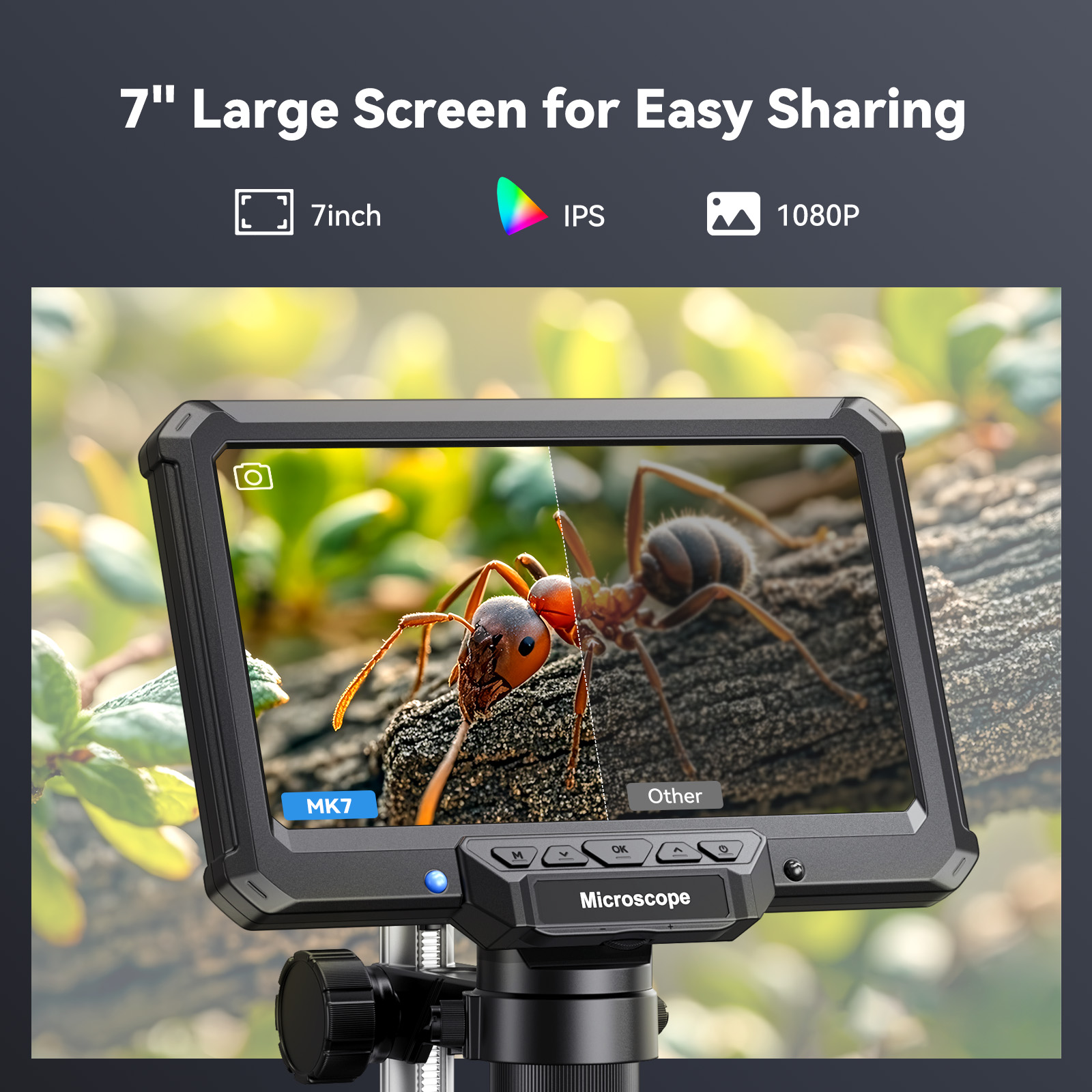 Hayve 7inch Digital Microscope - огляд і ціна Electronics Repair Videos